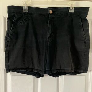 Dockers Black Chino Shorts